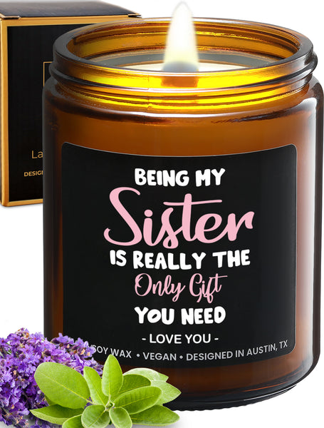 Funny Sister Candle