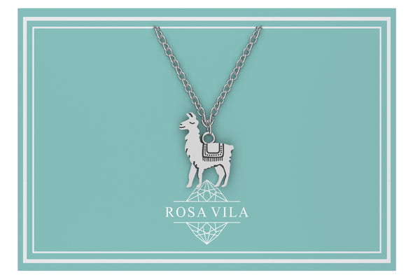 3D Llama Necklace-Rosa Vila Boutique