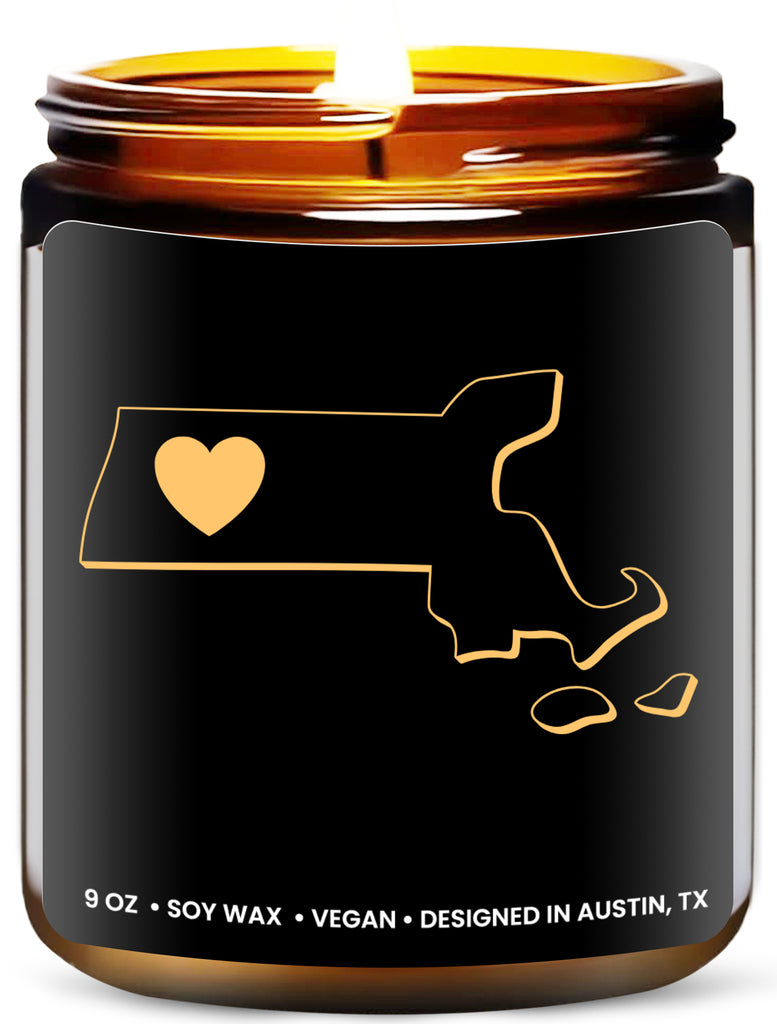 Massachusetts State Candle - Rosa Vila