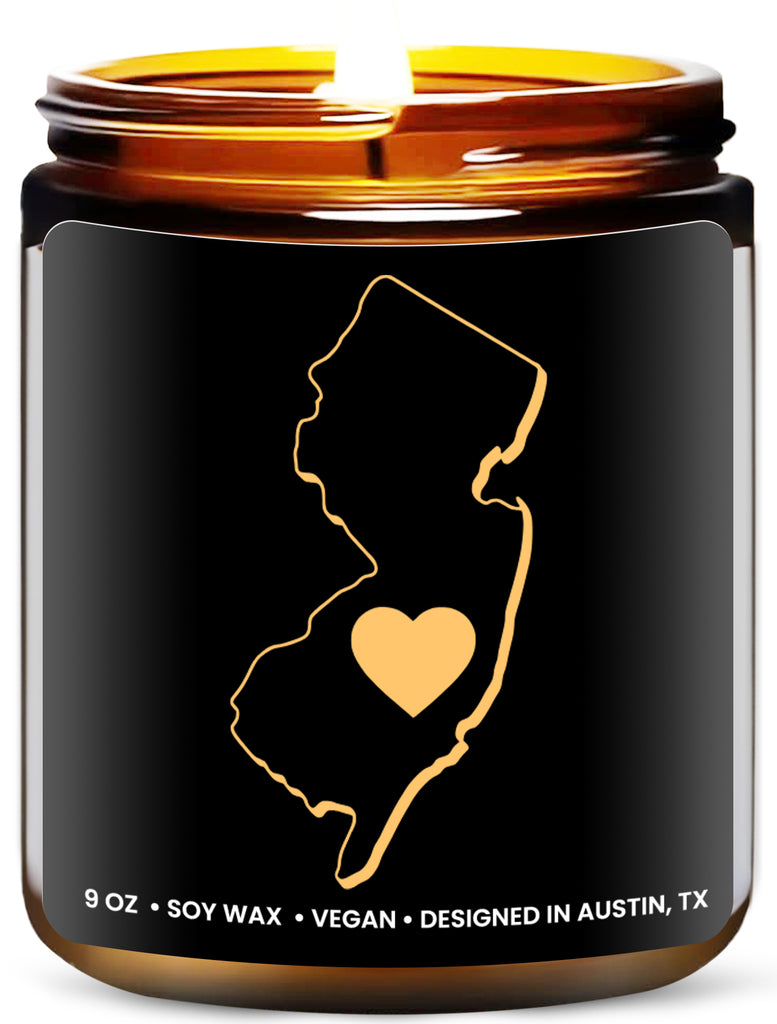 New Jersey State Candle - Rosa Vila