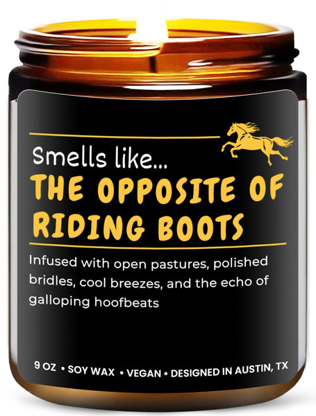 Horse Riding Candle - Rosa Vila