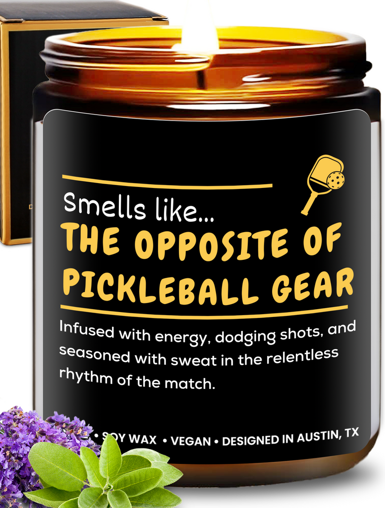 Pickleball Candle