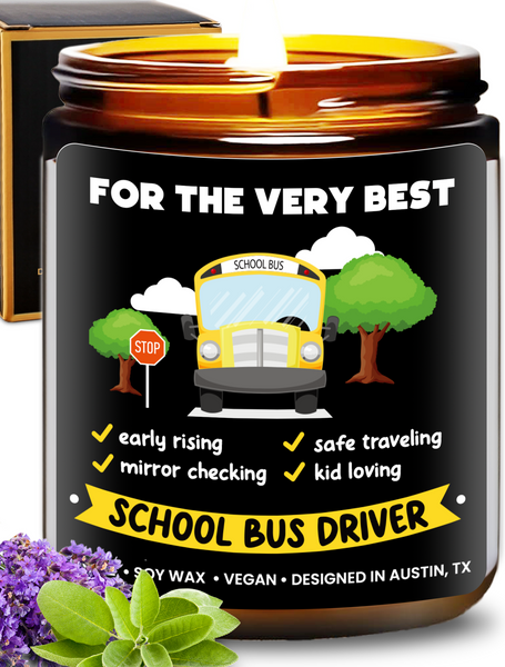 Bus Driver Candle