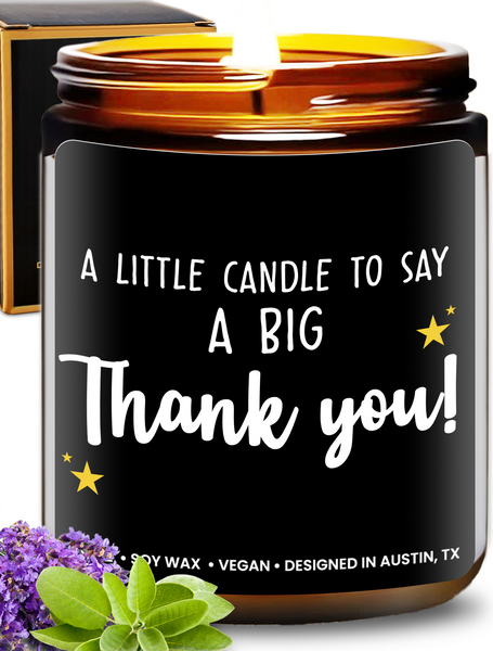 Thank You Candle