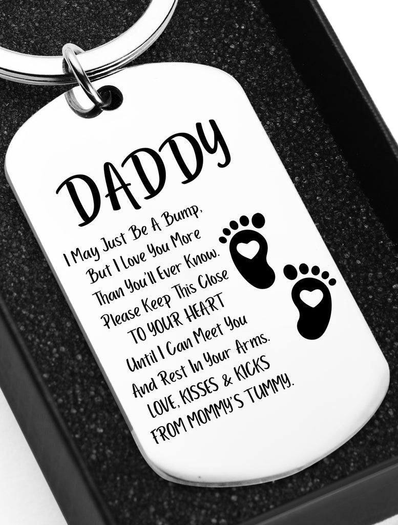 New Dad Keychain