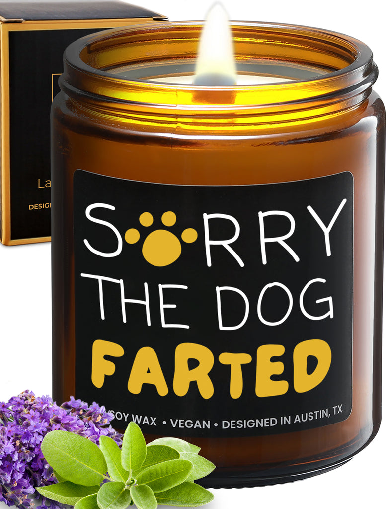 Sorry The Dog Farted Candle