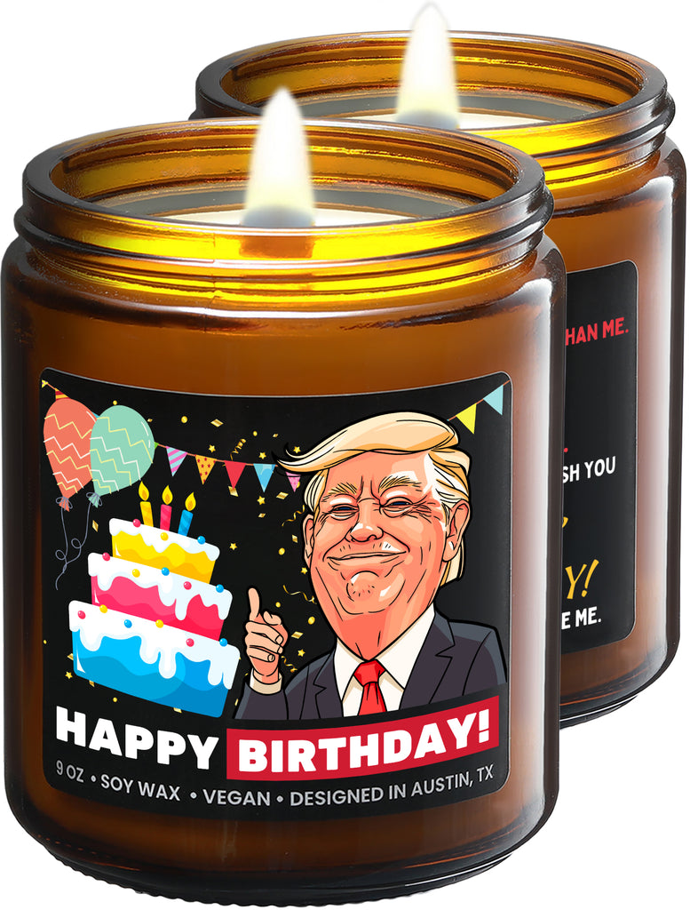 Trump Funny Birthday Candle