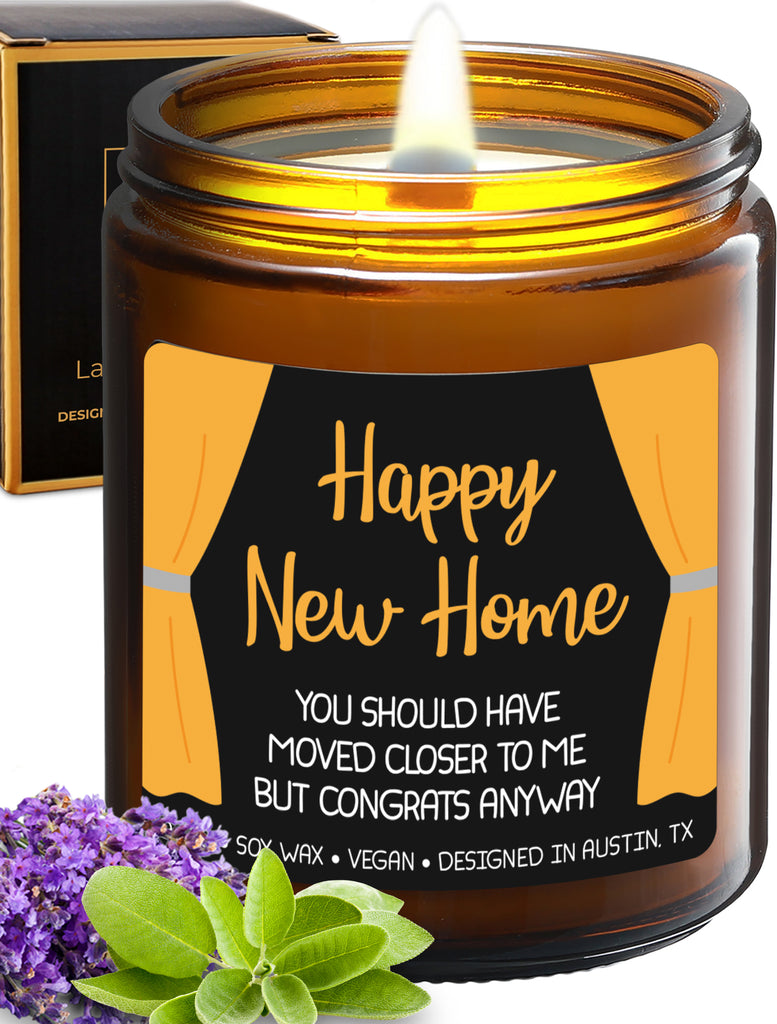 Happy New Home Candle