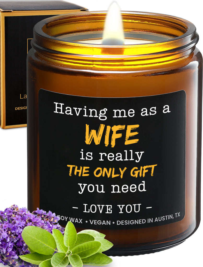 Funny Husband Candle