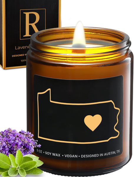 Pennsylvania State Candle