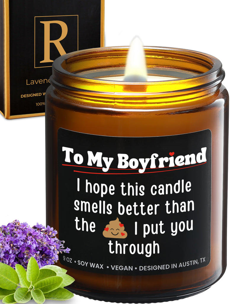 Funny To My Boyfriend Candle