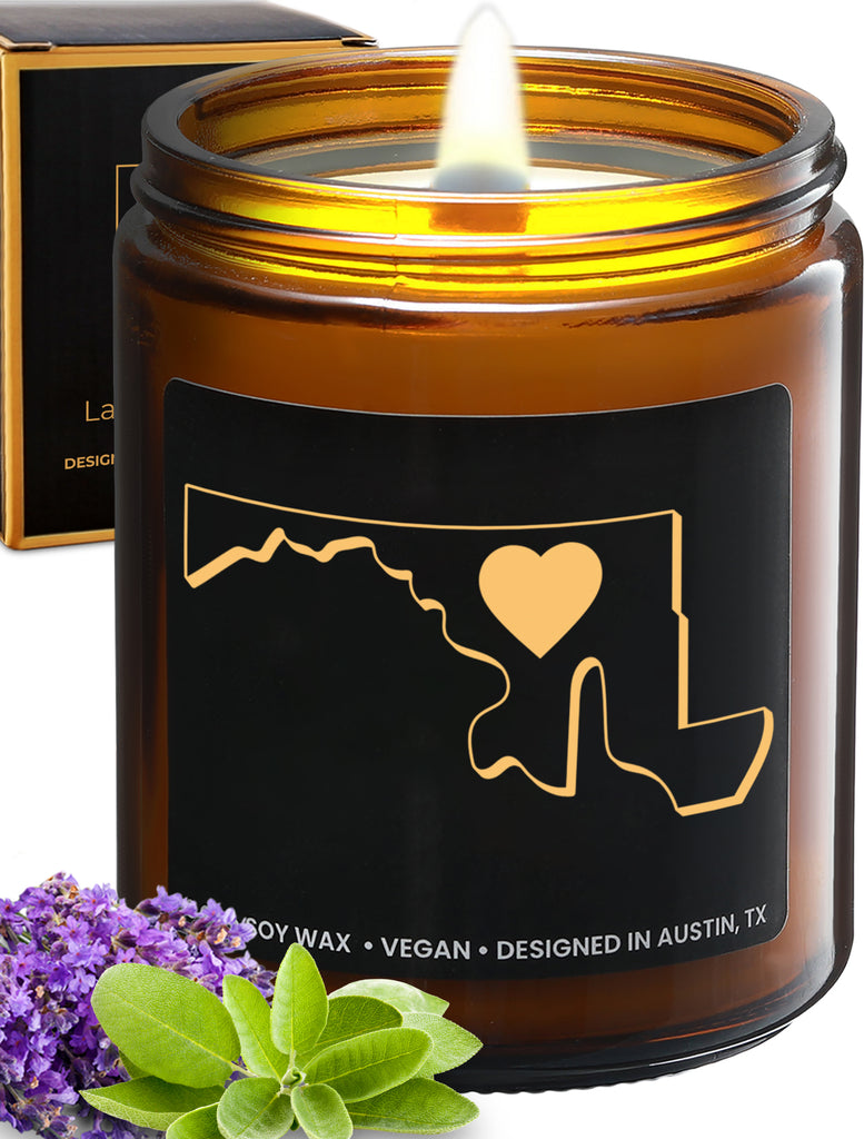 Maryland State Candle