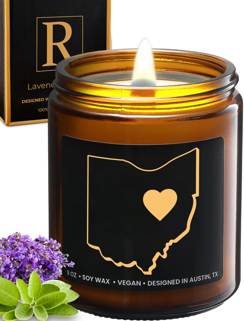 Ohio State Candle