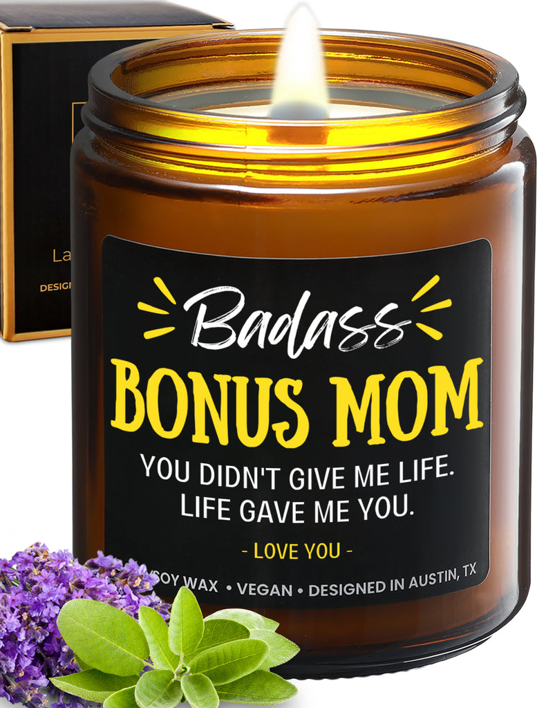 Badass Bonus Mom Candle