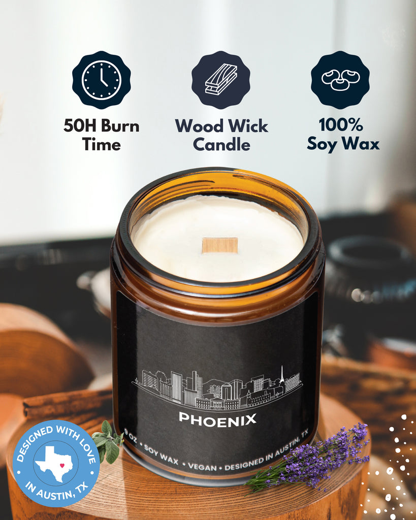 Phoenix Candle - Rosa Vila