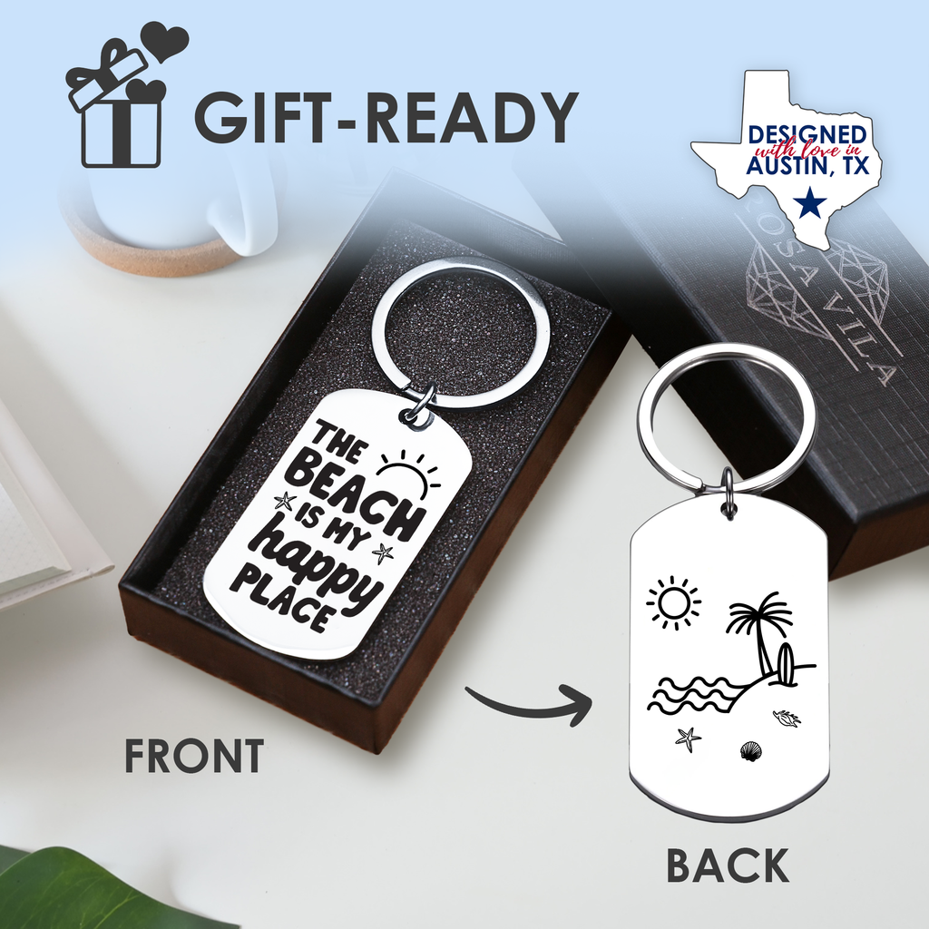 Beach Keychain