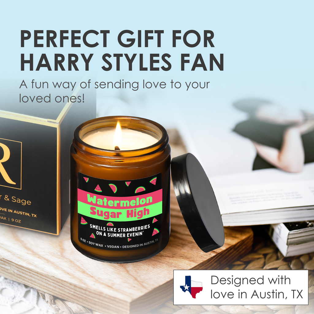 Harry Styles Candle