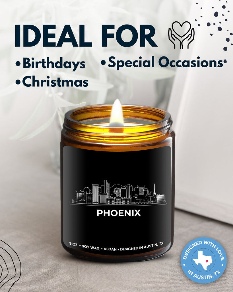 Phoenix Candle - Rosa Vila