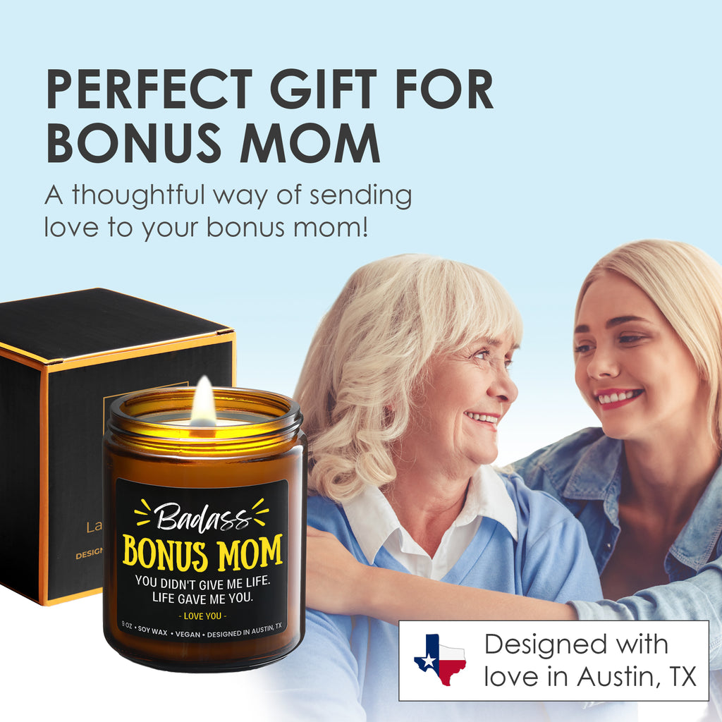 Badass Bonus Mom Candle