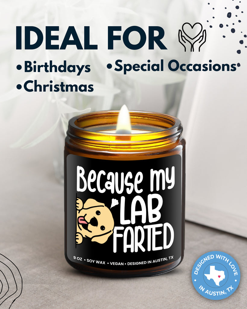 Funny Lab Candle - Rosa Vila