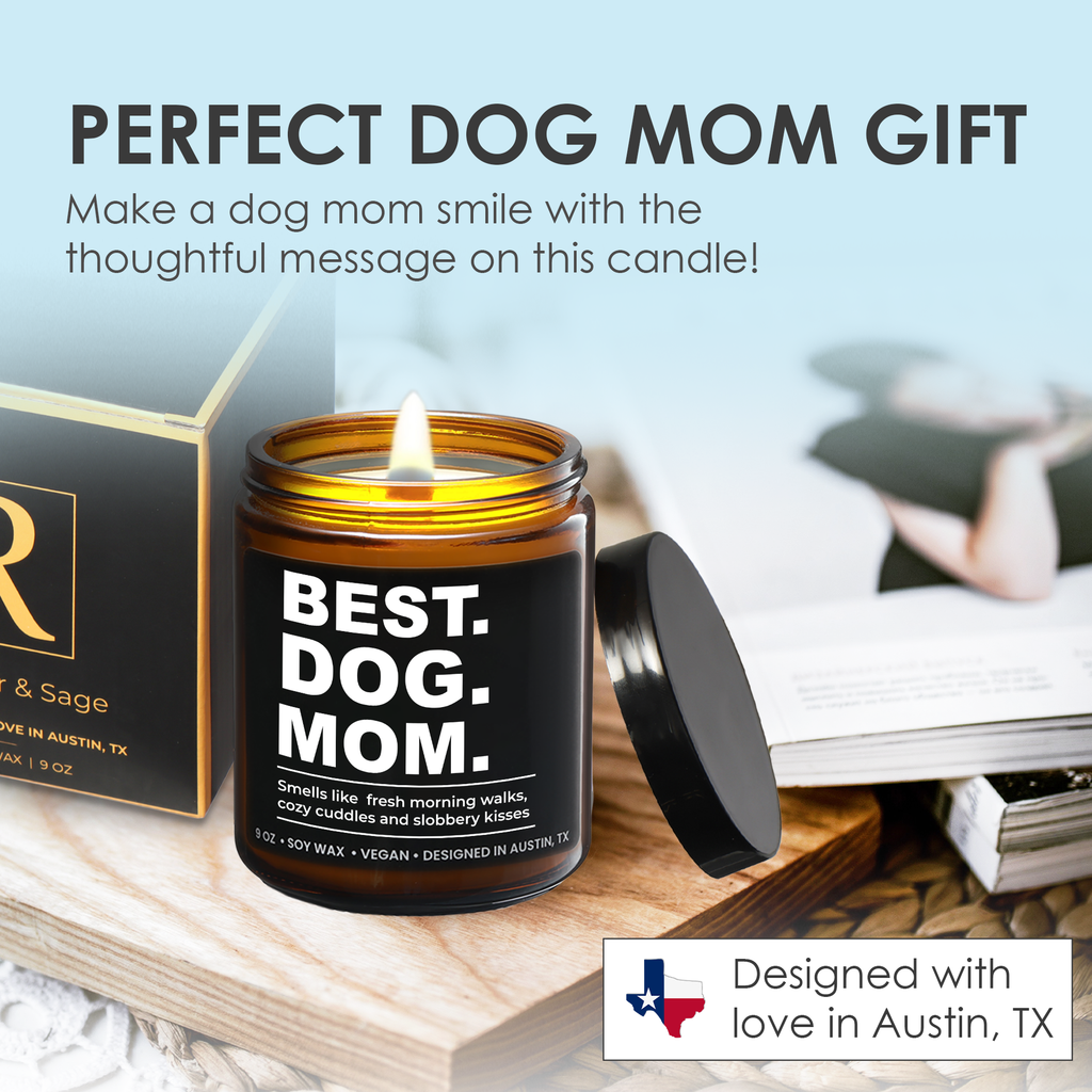 Best Dog Mom Candle