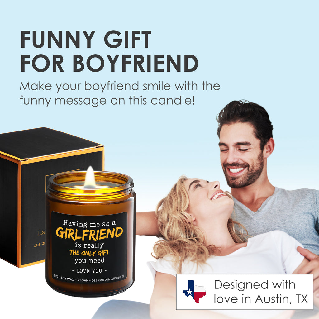 Funny Boyfriend Candle