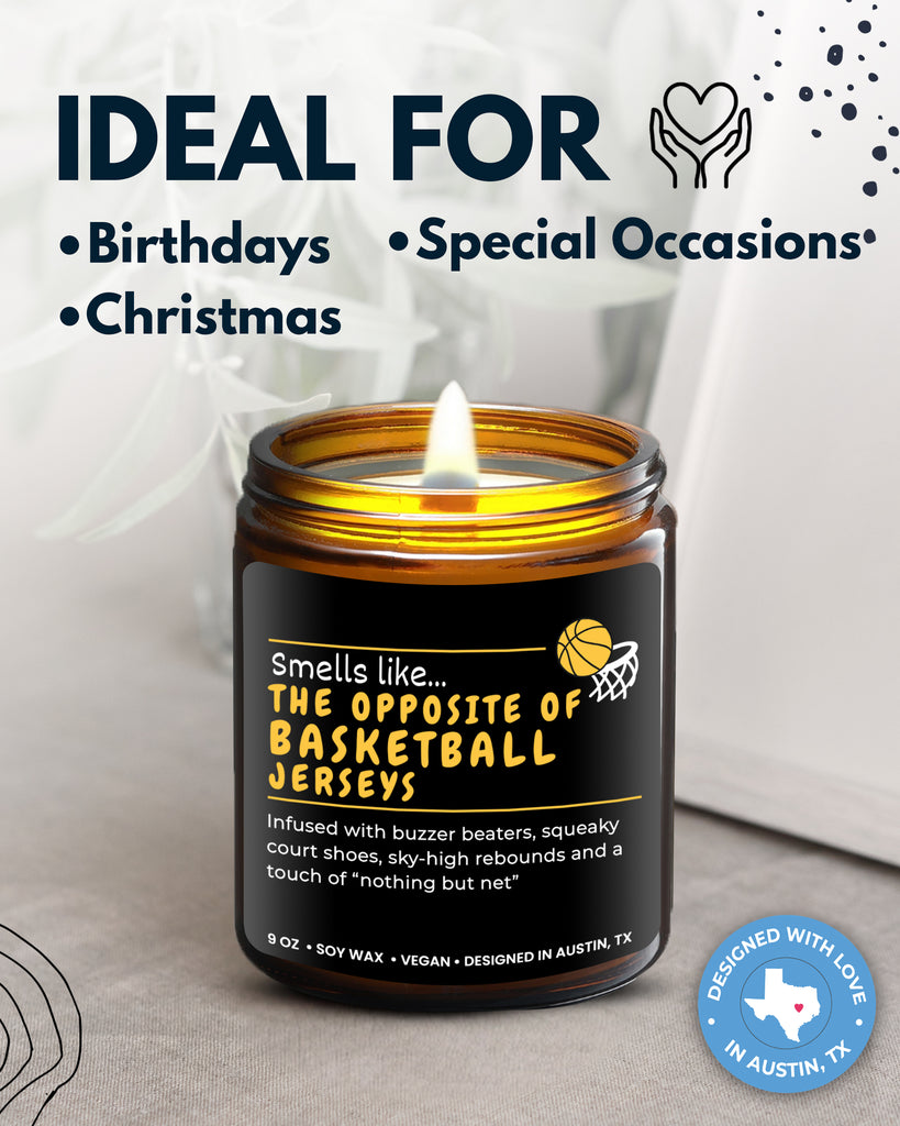 Basketball Candle - Rosa Vila