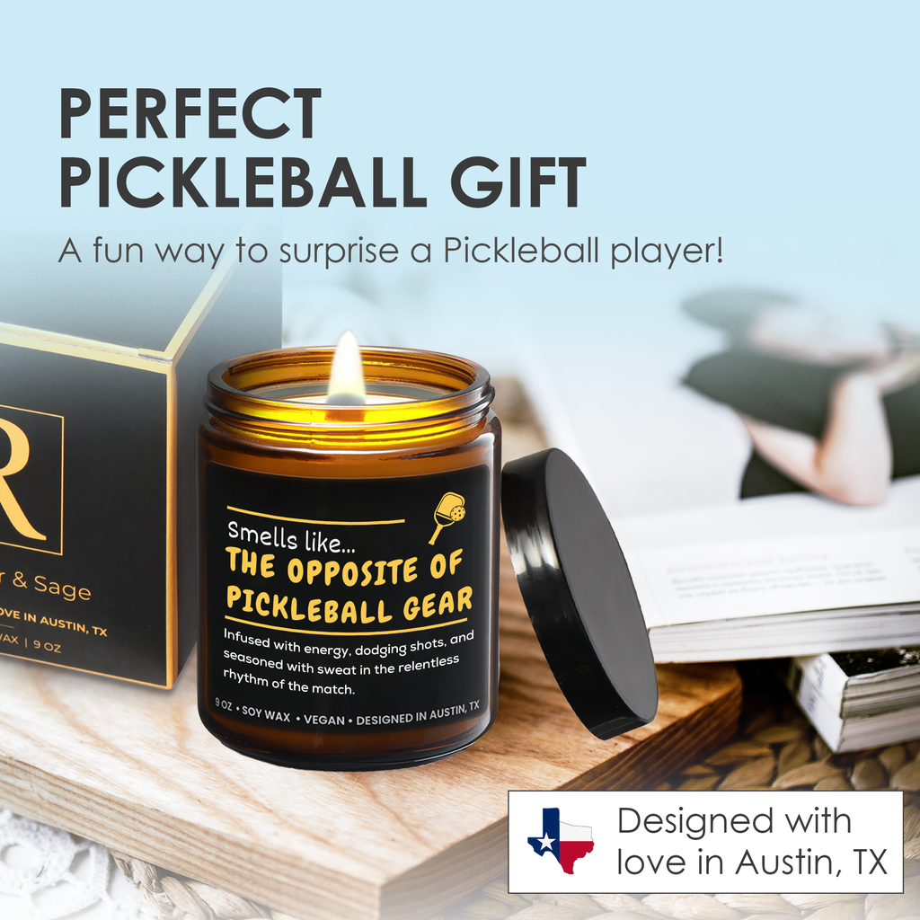 Pickleball Candle