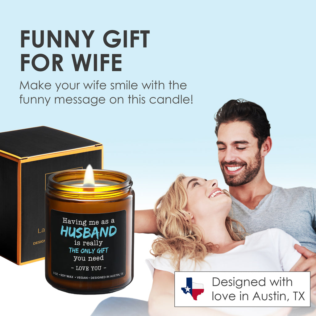 Funny Wife Candle