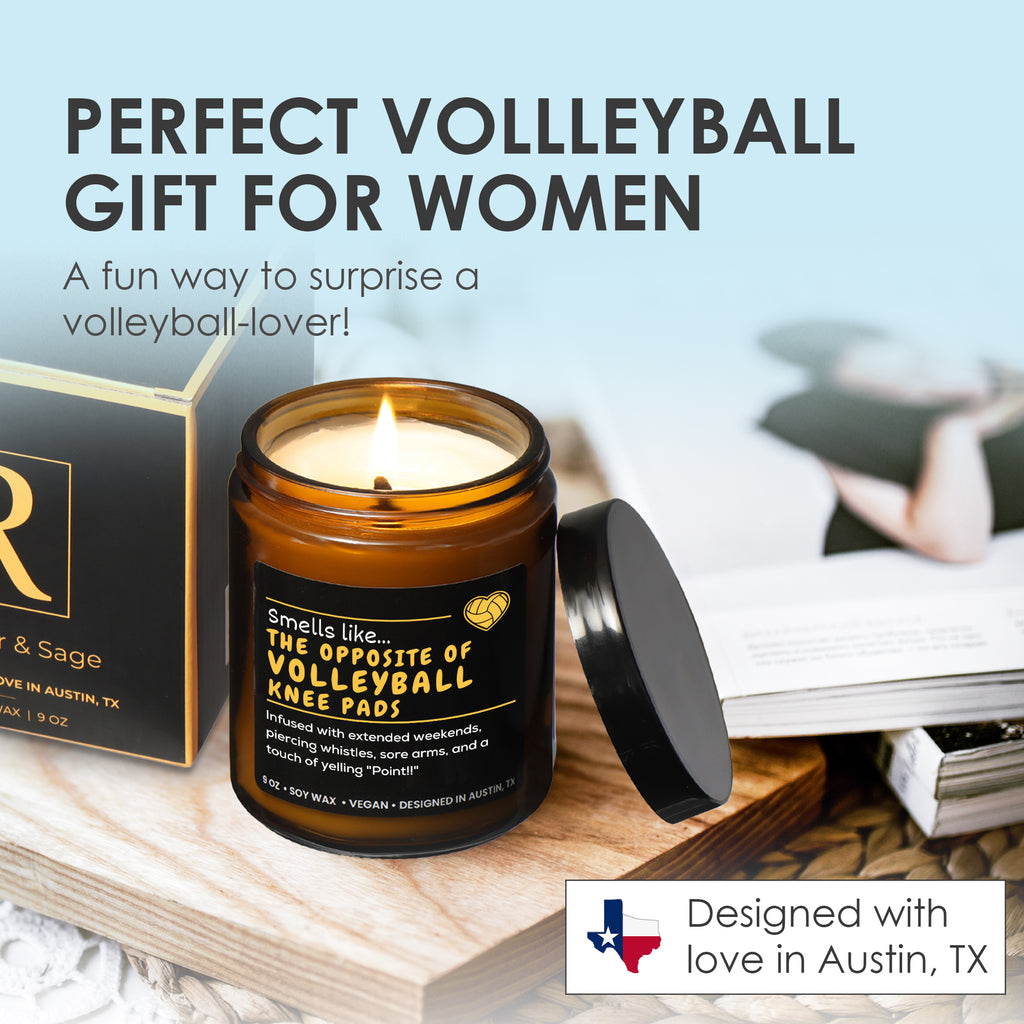 Volleyball Candle