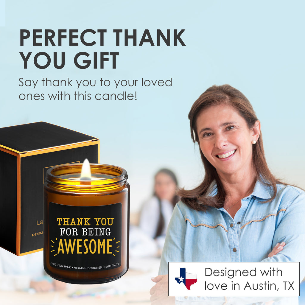 Thank You For Being Awesome Candle
