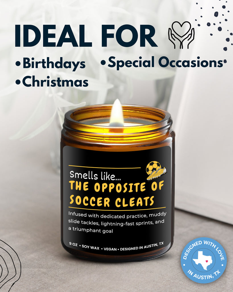 Soccer Candle - Rosa Vila