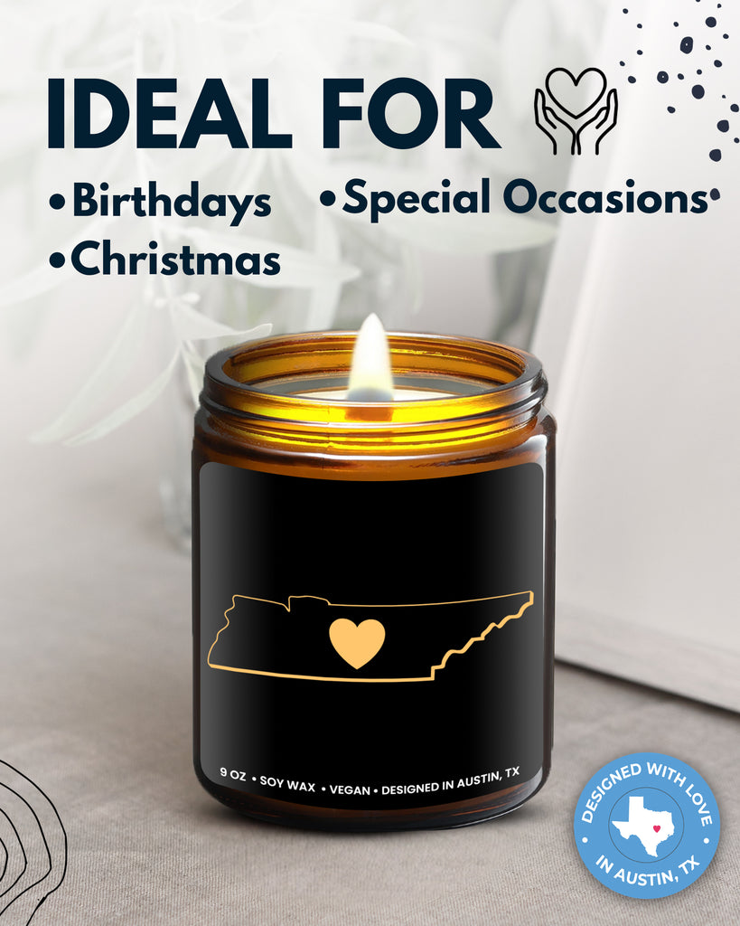 Tennessee State Candle - Rosa Vila