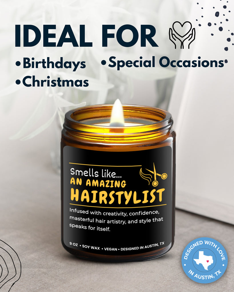 Hairstylist Candle