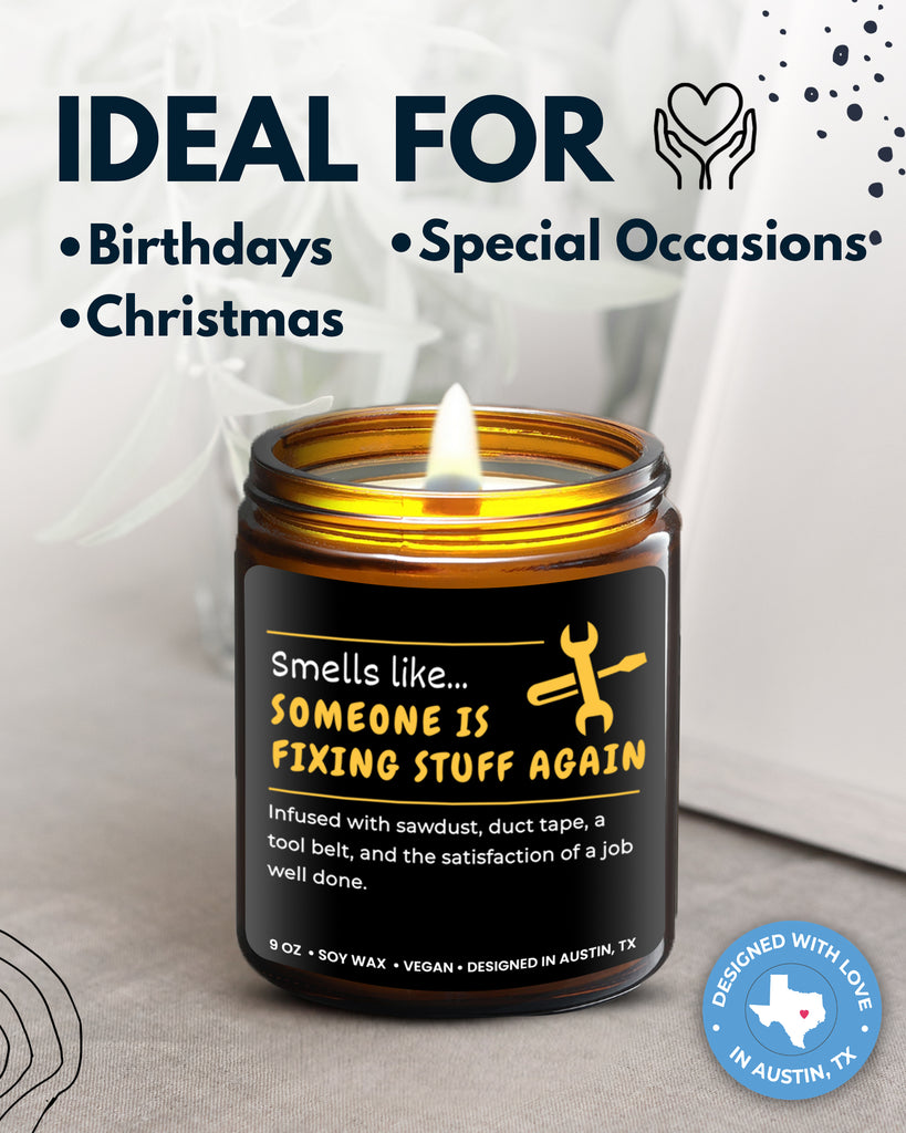 Handyman Candle