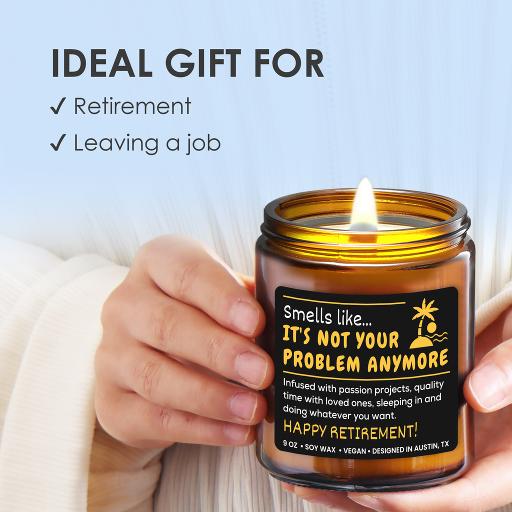 Retirement Candle