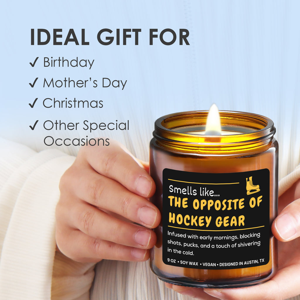 Hockey Candle