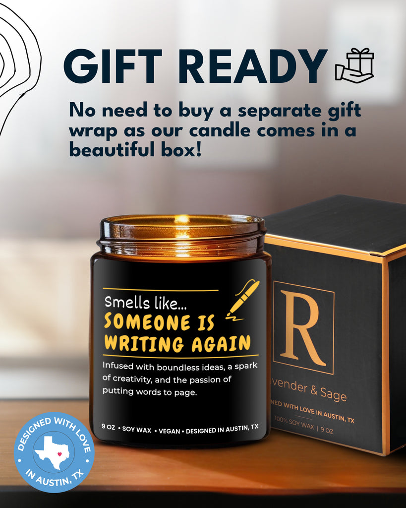 Writer Candle