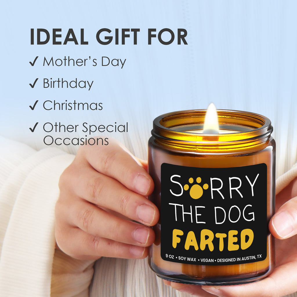 Sorry The Dog Farted Candle
