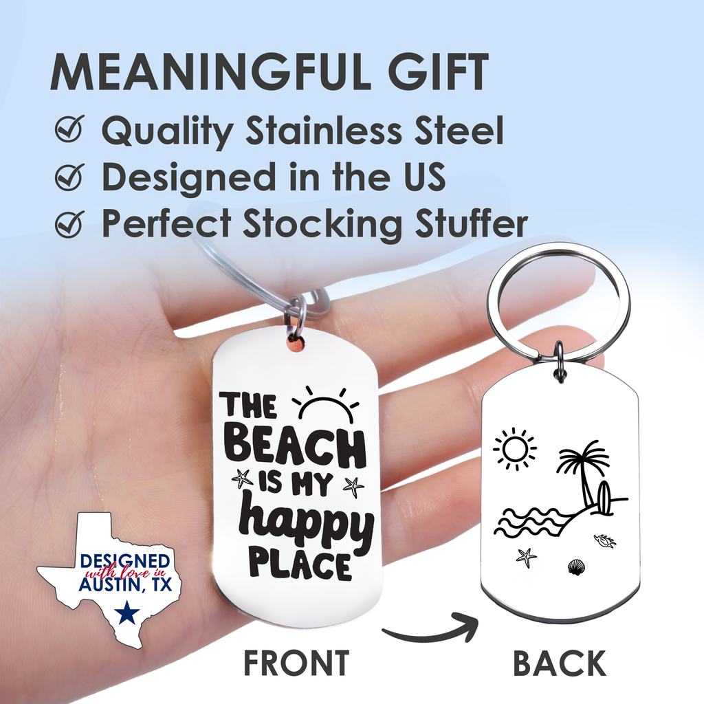 Beach Keychain