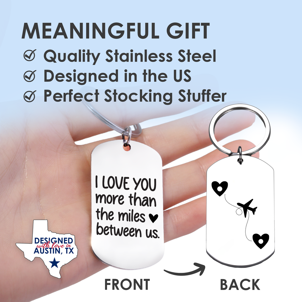 Long Distance Relationship Keychain