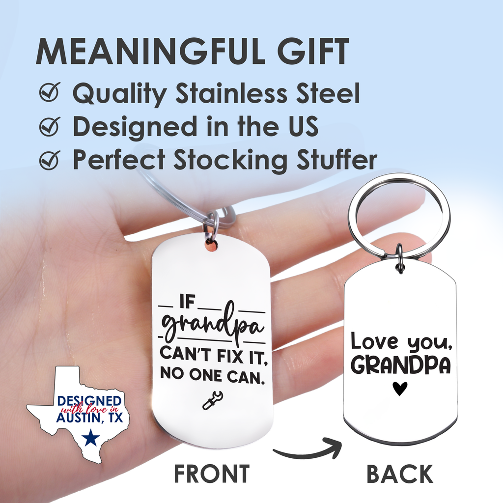 Grandpa Keychain