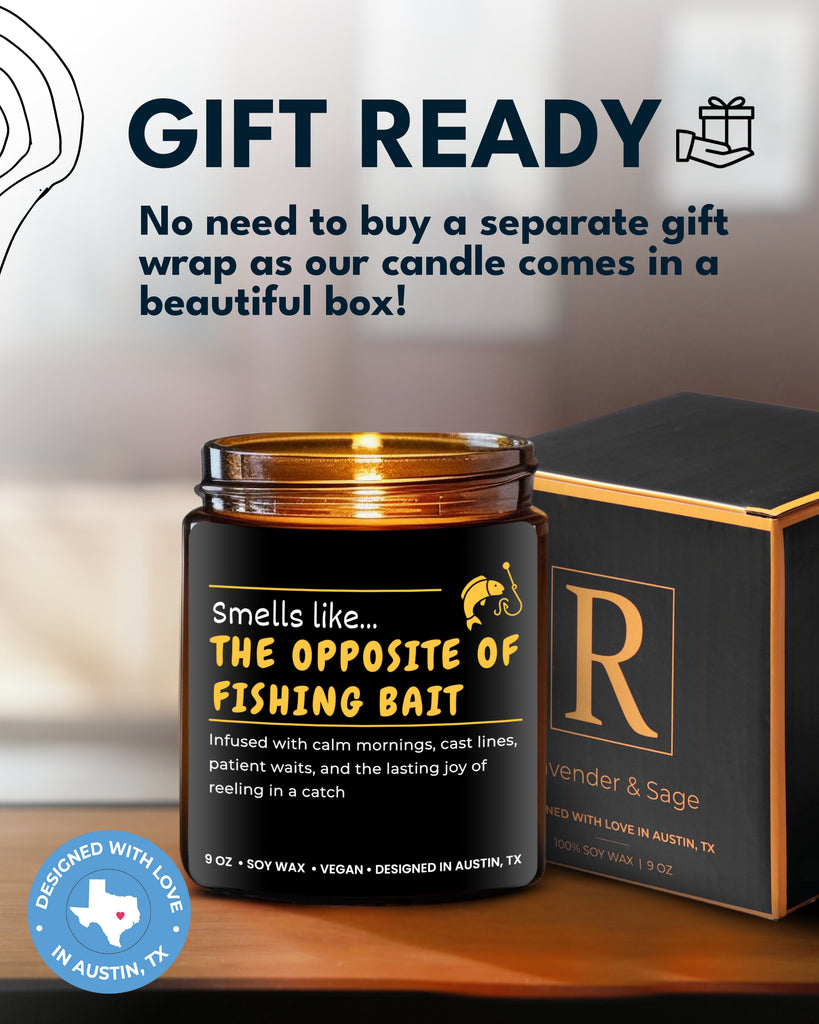 Fishing Candle - Rosa Vila