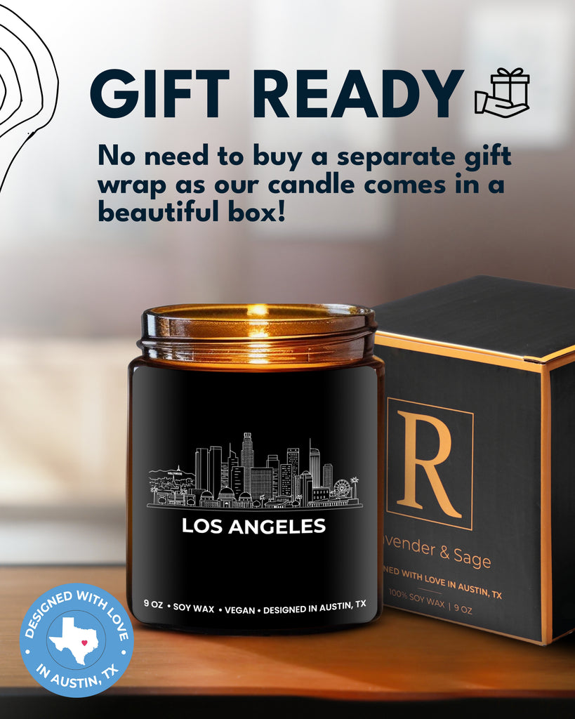 Los Angeles Candle - Rosa Vila