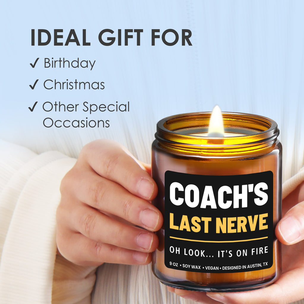 Funny Coach Candle