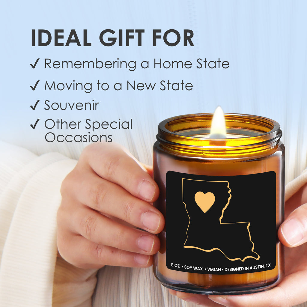 Louisiana State Candle