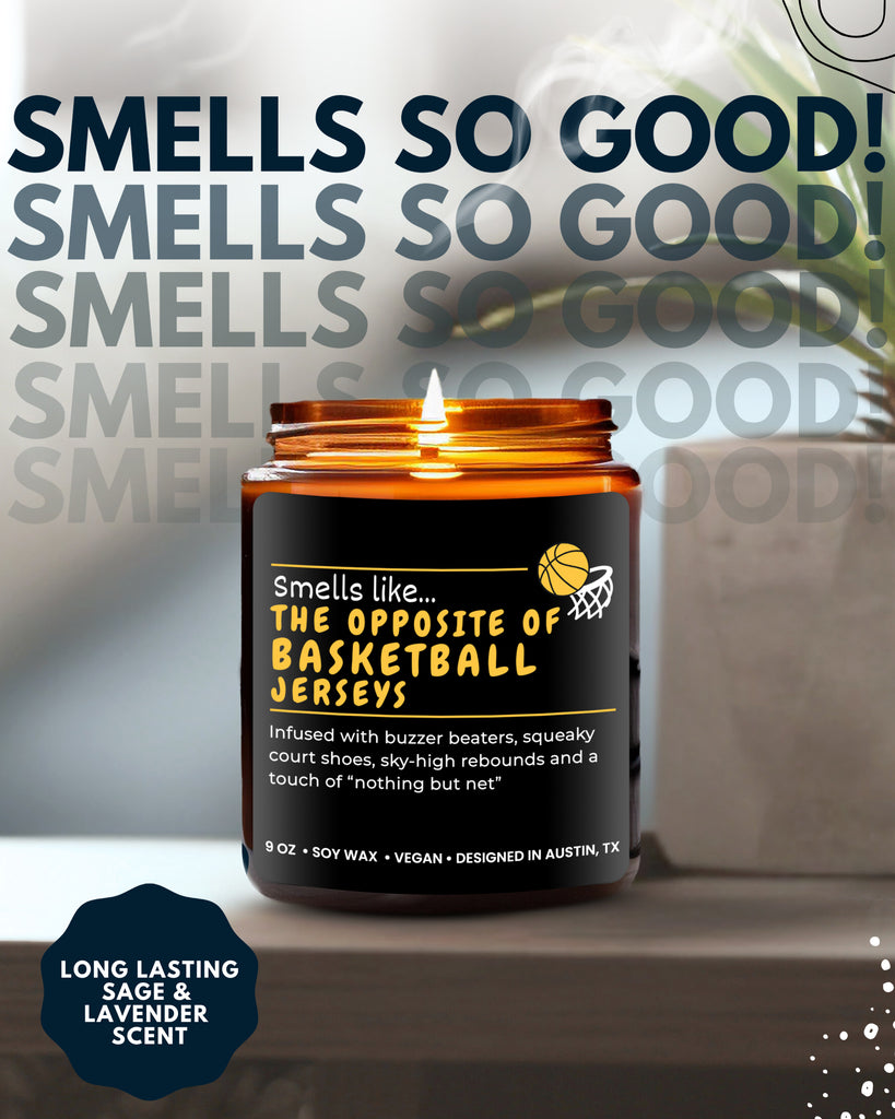 Basketball Candle - Rosa Vila