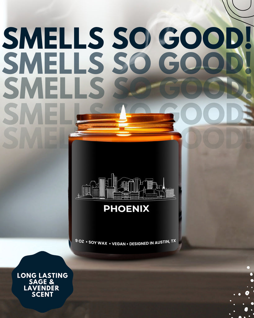 Phoenix Candle - Rosa Vila