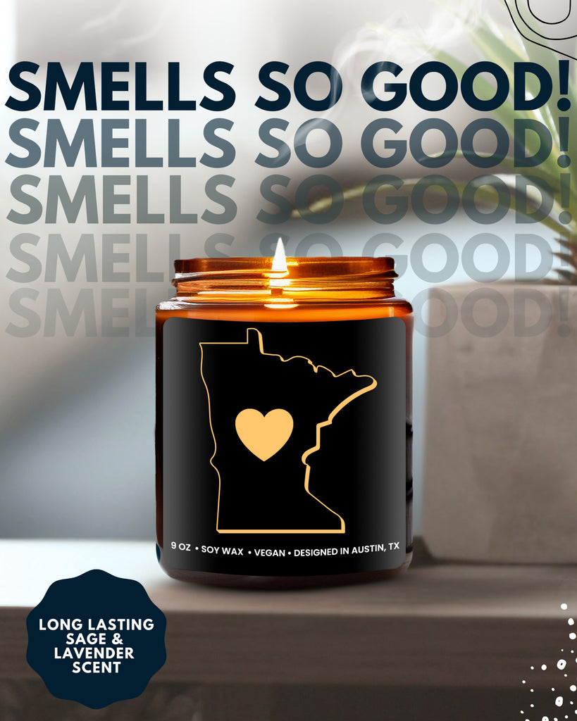 Minnesota State Candle - Rosa Vila