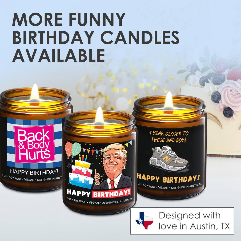Funny Birthday Candle